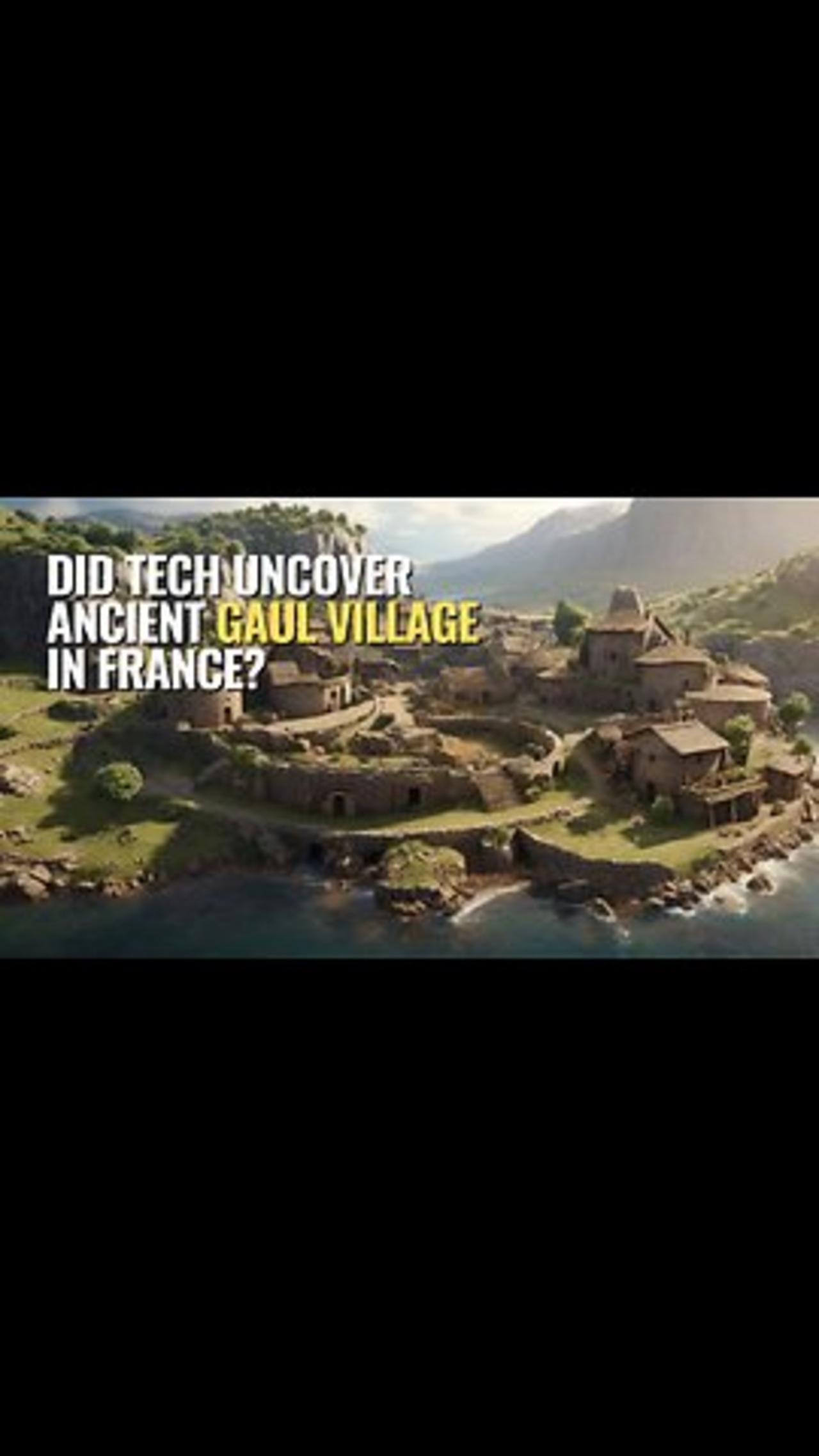 Did Tech Uncover Ancient Gaul Village in France?