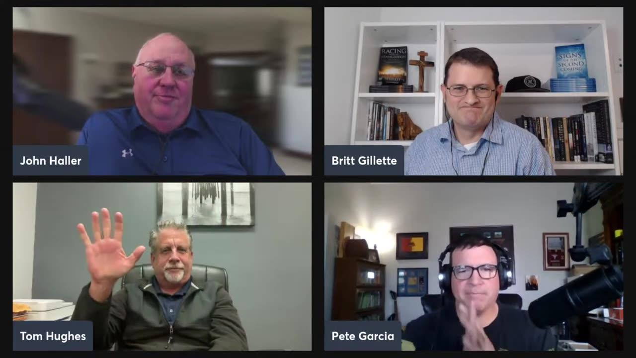 Prophecy Update with John Haller, Tom Hughes, Britt Gillette, and Pete Garcia