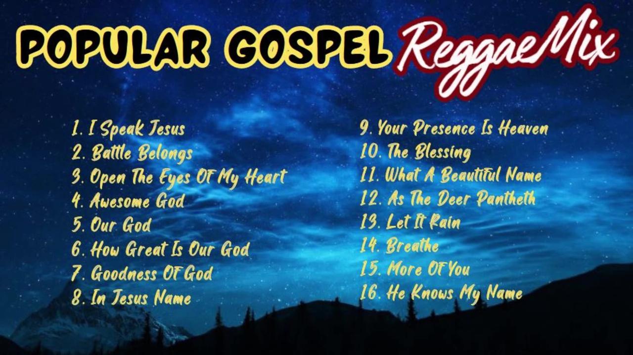 ✝✨Popular Gospel Reggae Remix | Christian Praise & Worship Reggae 💥🎊
