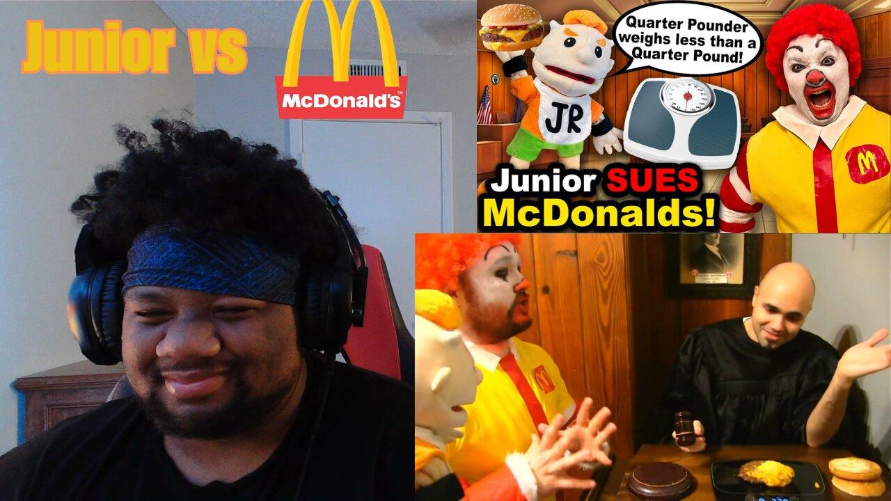 SML Junior Sues McDonalds! Rection Video