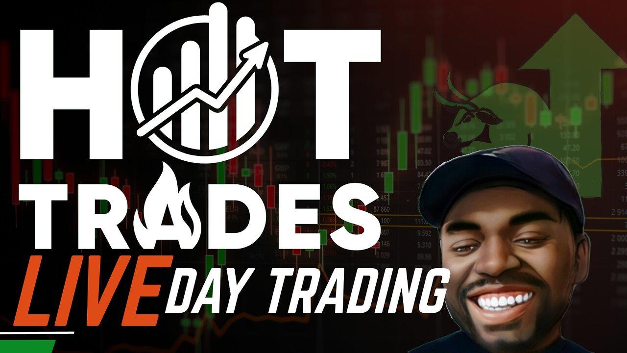 Day Trading Live - GCTS Stock - MDIA Stock - CADL Stock - HUBC - SPCB - Futures Live