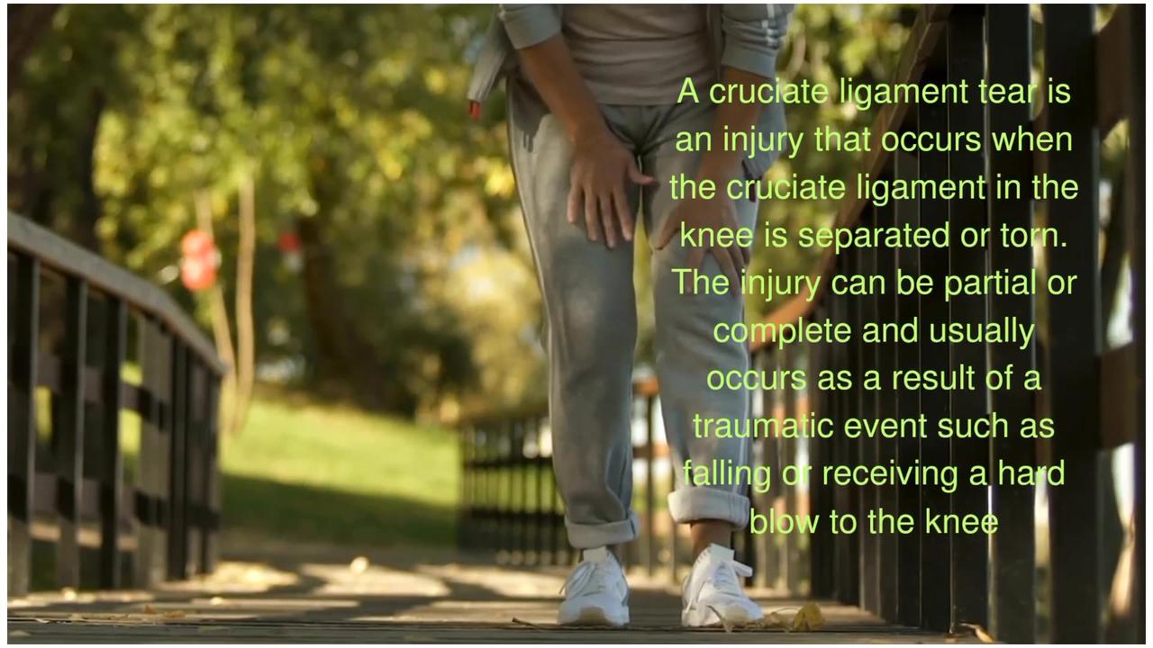 Knee ligaments injuries