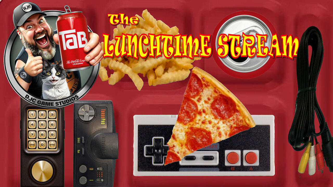 The LuNcHtiMe StReAm - LIVE Retro Gaming with DJC - Rumble Exclusive