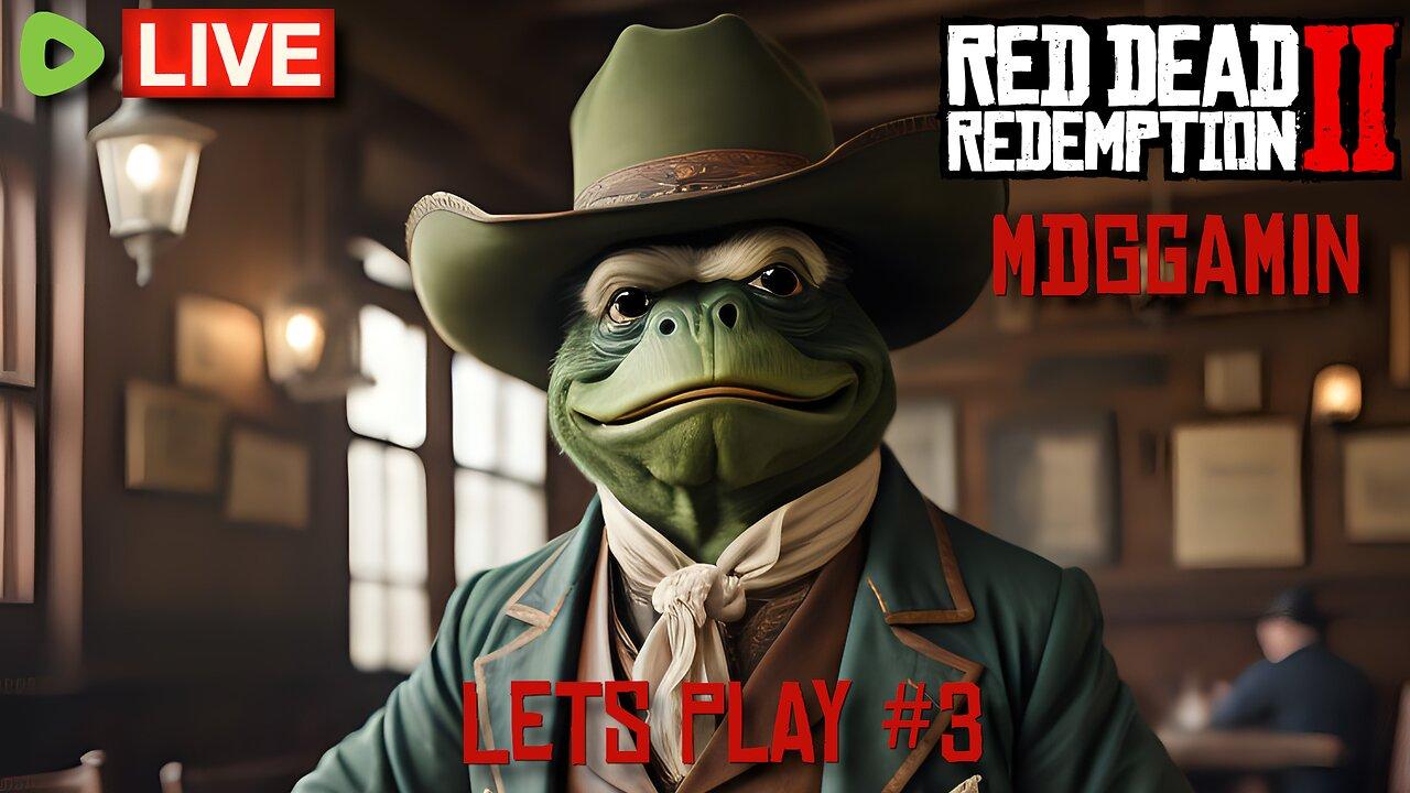 🔴LIVE-Red Dead Redemption 2 -Lets Play Part #3 - #RumbleTakeover