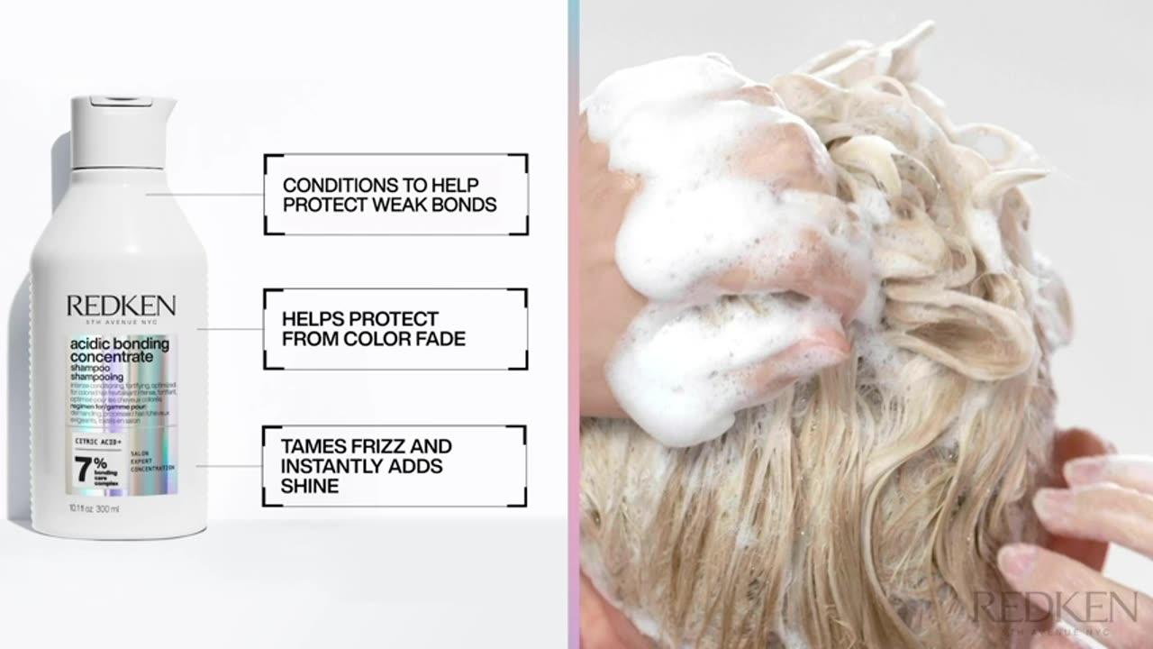 How to Use Redken Acidic bonding Concentrate One News Page VIDEO