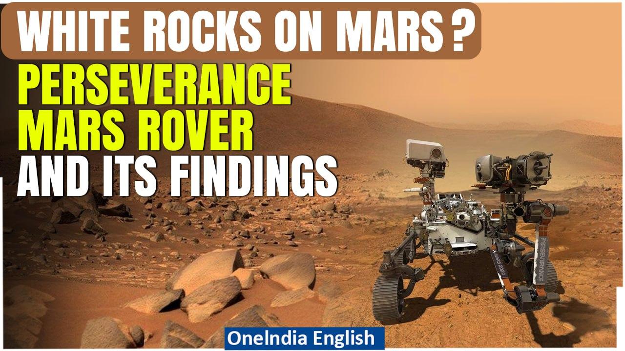 NASA's Perseverance rover spots thousands of 'Unusual' white rocks on Mars | Oneindia News