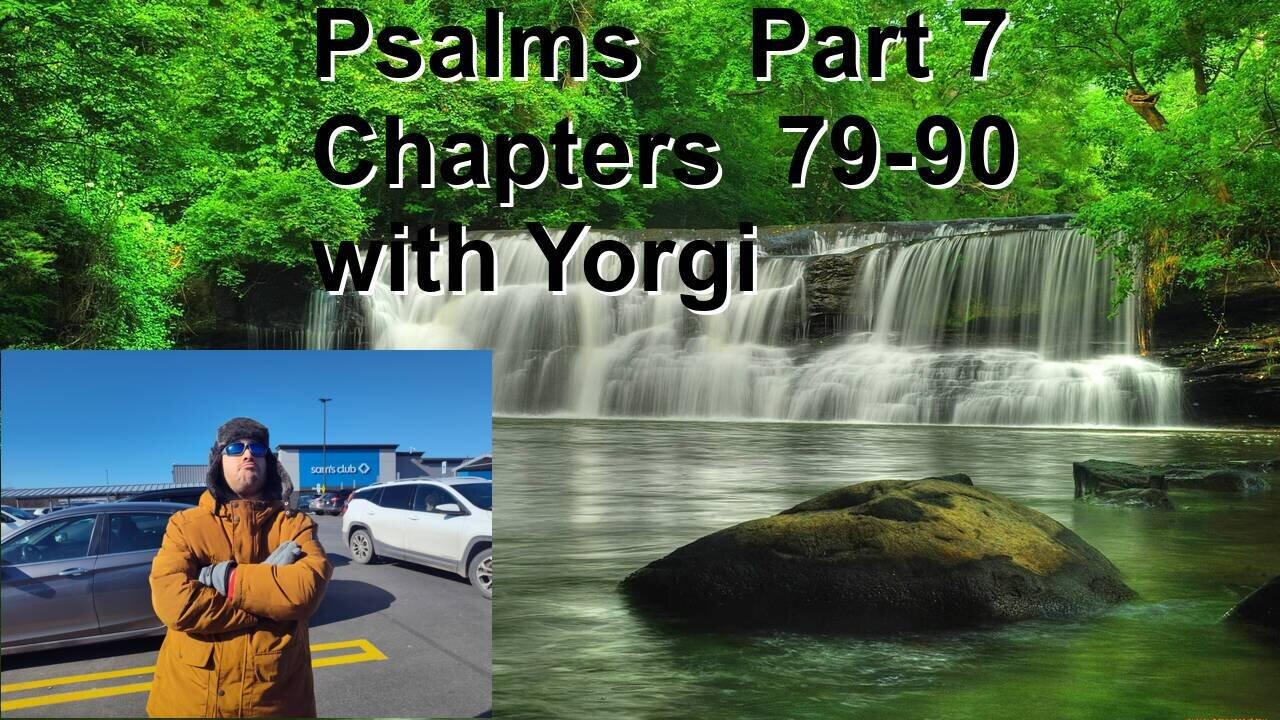 Psalms Part 7 Chapters 79-90 with happy friendly Yorgi