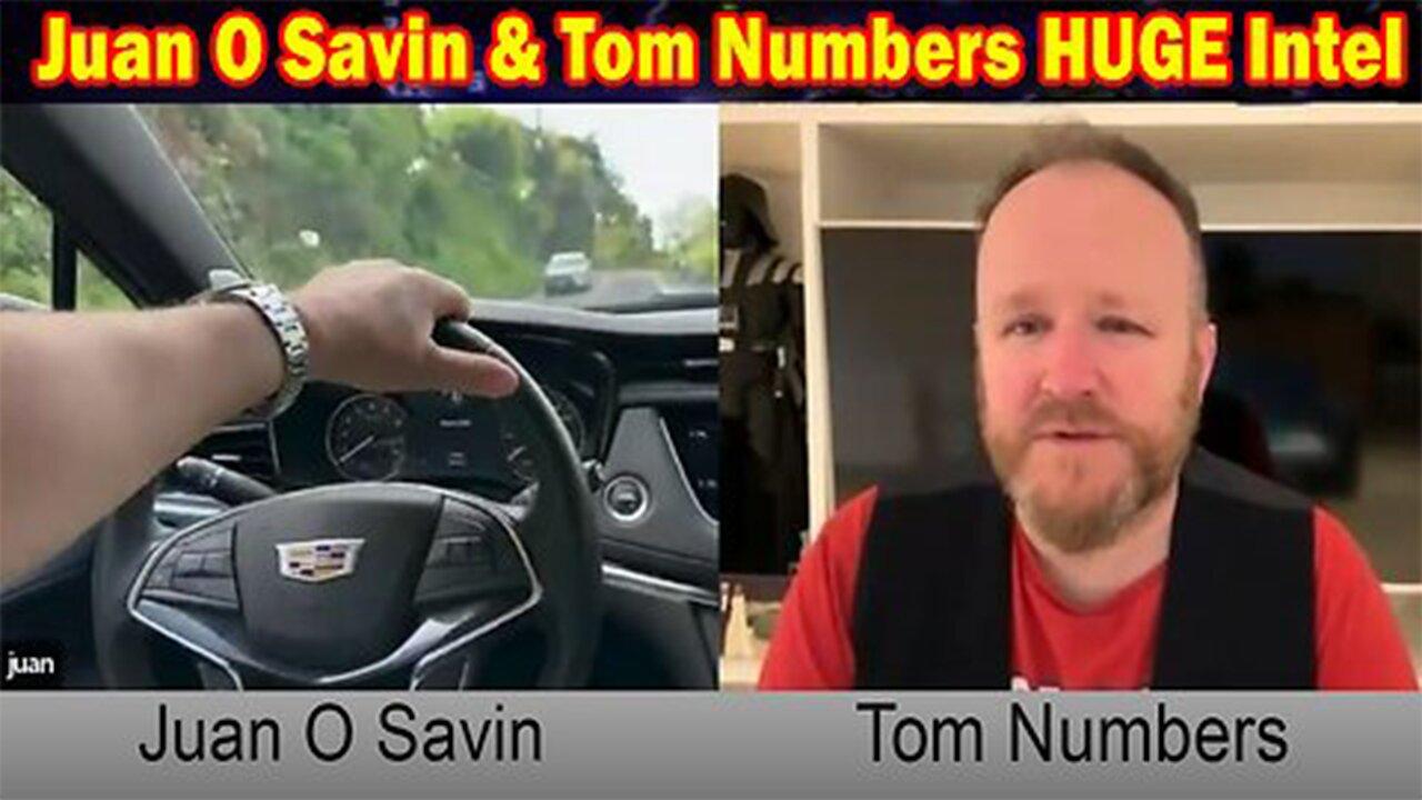Juan O Savin & Tom Numbers HUGE Intel Apr 1: "Easter 2024