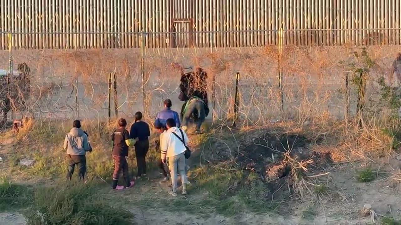 Illegals break through southern border