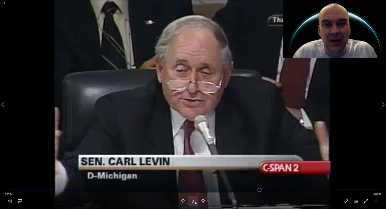 Carl Levin Interviews Cofer Black (CIA( & Dale Watson (FBI) (A Breakdown)