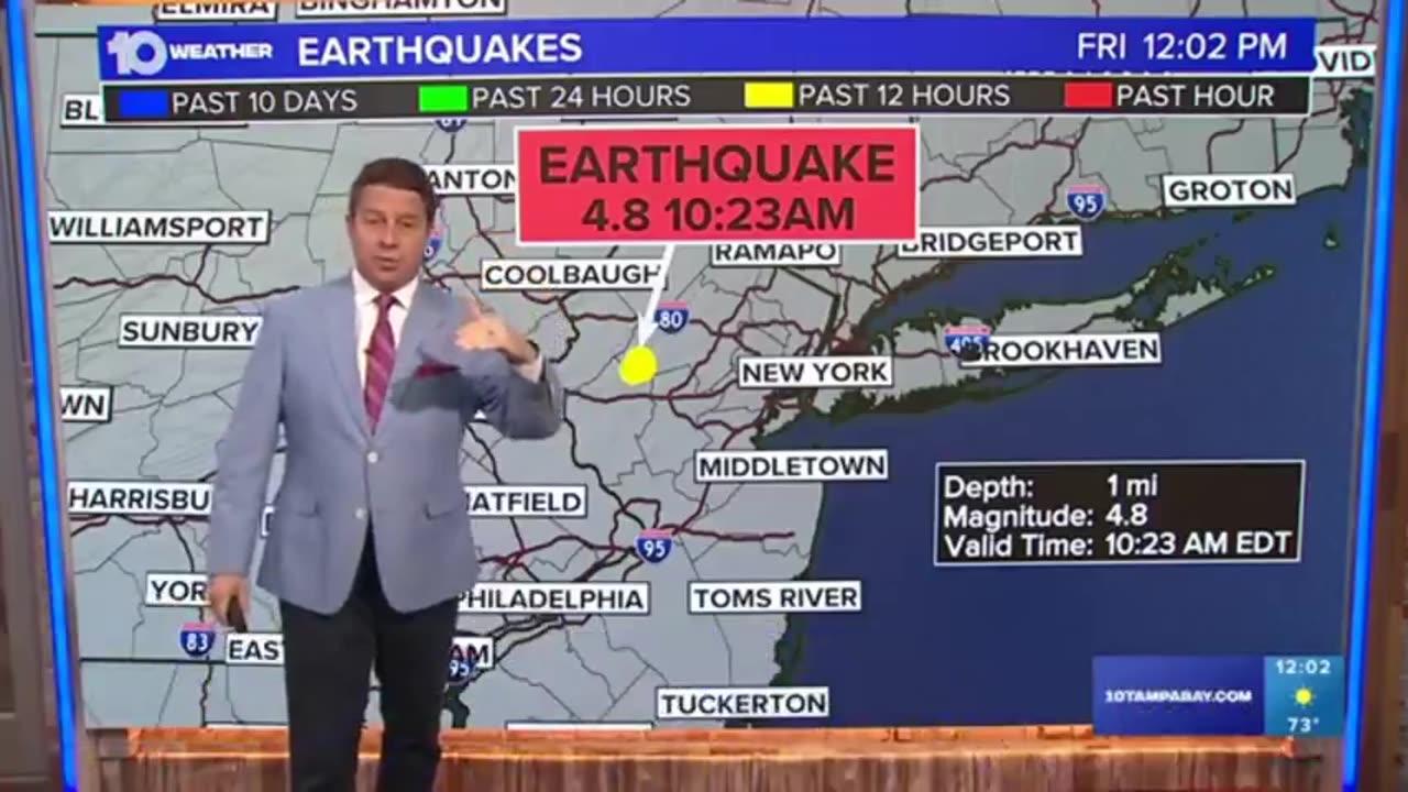 4.8 Magnitude EARTHQUAKE Rocks NJ & NYC!