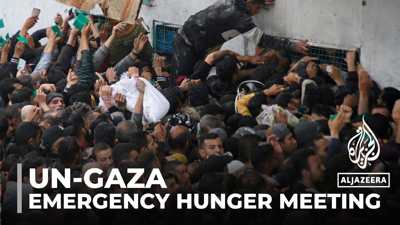 Emergency UN security council meeting: Gaza hunger & threats to aid workers discussed