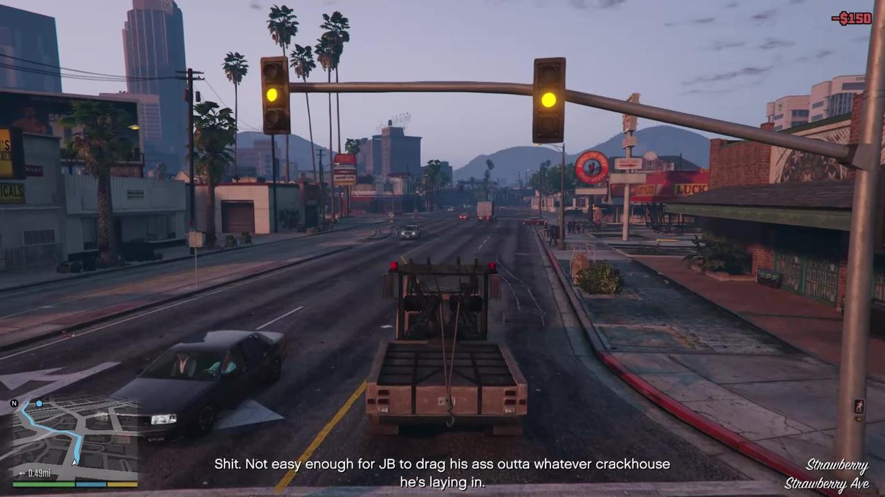 Grand Theft Auto V - Mission - Pulling Favors