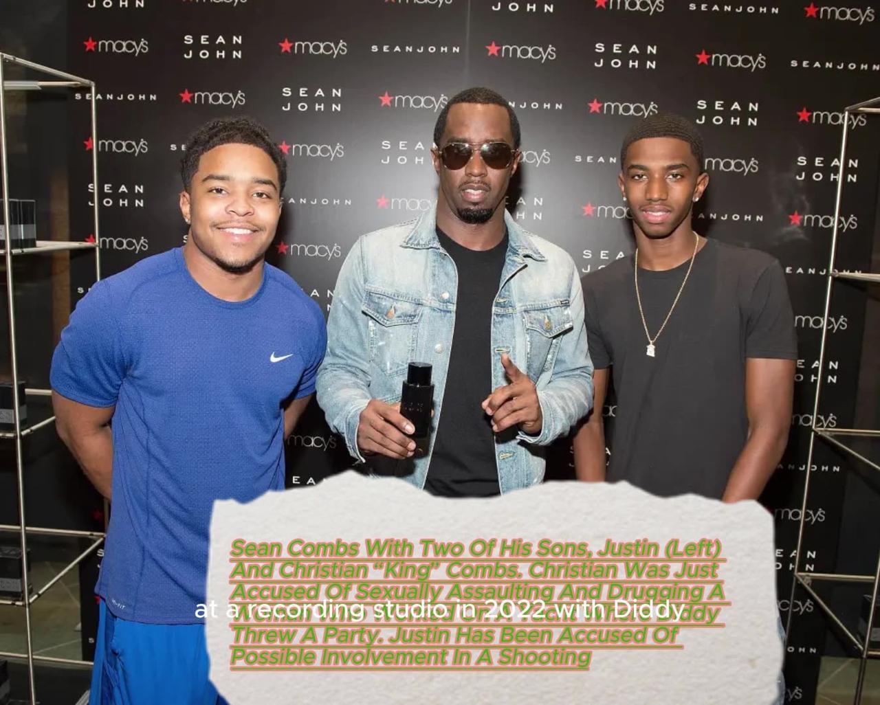 Like father, like sons? Diddy’s boys Justin and Christian lived luxe lives, then ran into trouble