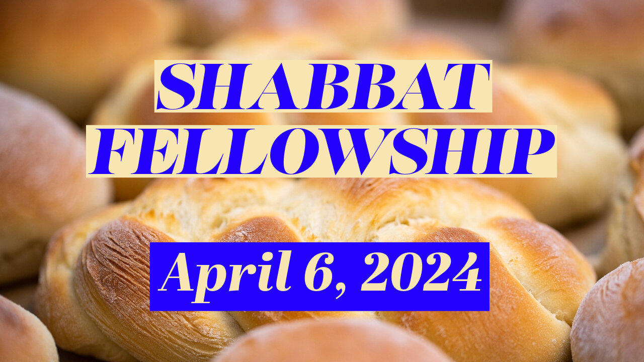 Sin Sacrifices - Shabbat Fellowship - April 6, 2024