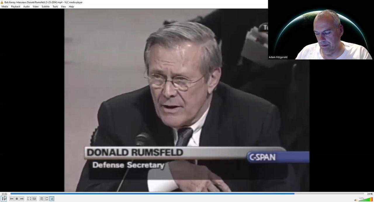Bob Kerrey Interviews Donald Rumsfeld (Secretary Of Defense) (A Breakdown)