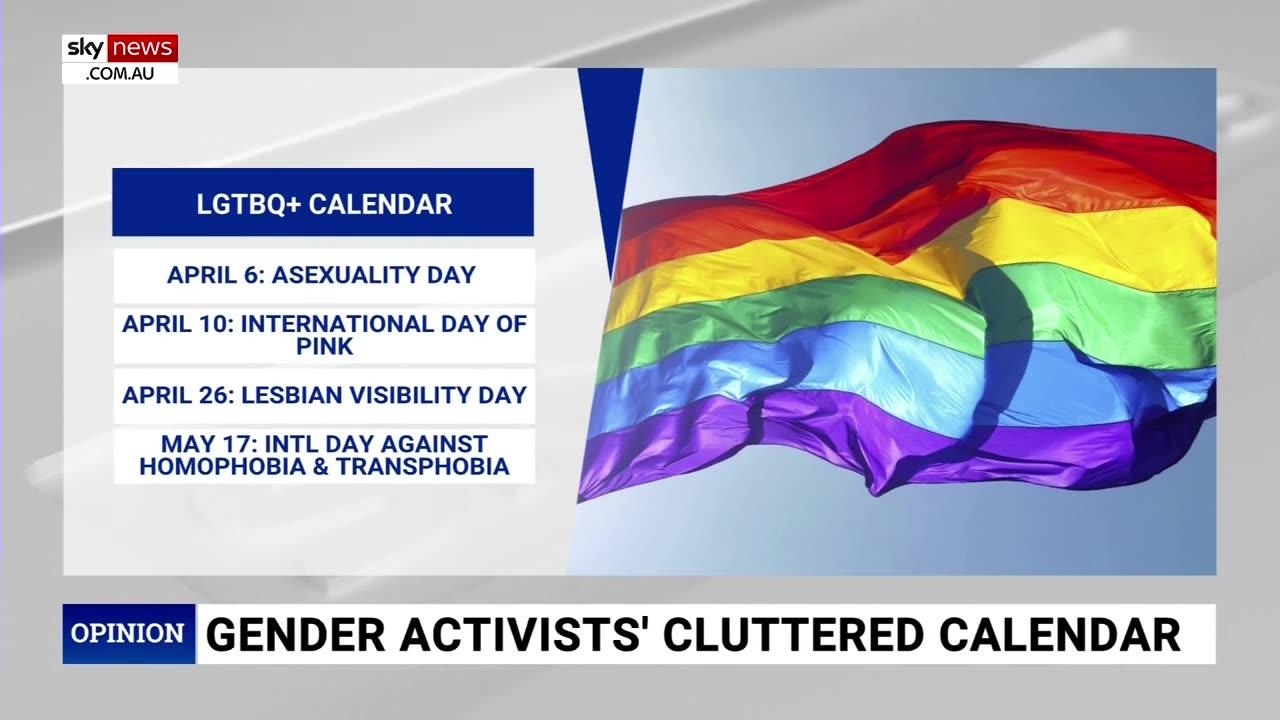Leftist gender activists have ‘colonised’ the calendar with ‘radical causes’