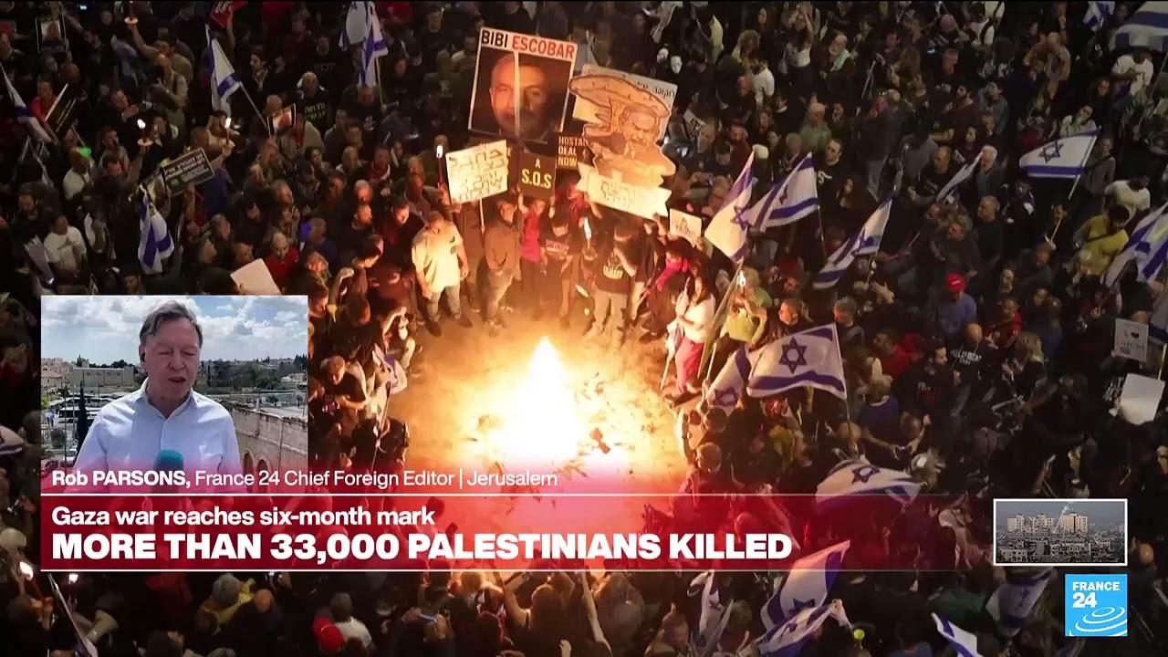 Growing protests in Israel piles pressure on Netanyahu's government