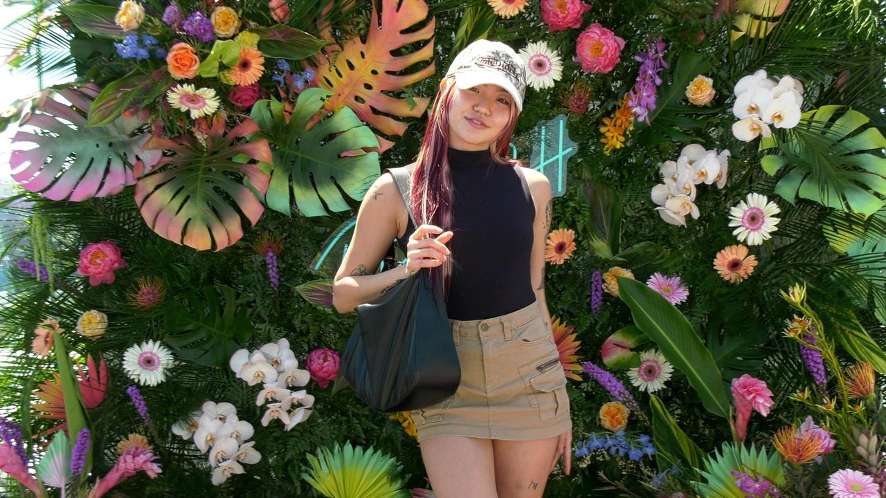 Blue Kim attends REACH's pre-Coachella celebrity gifting lounge