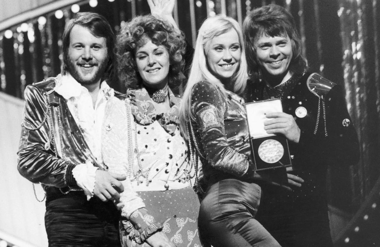 ABBA celebrated the 50th anniversary of their Eurovision Song Contest win