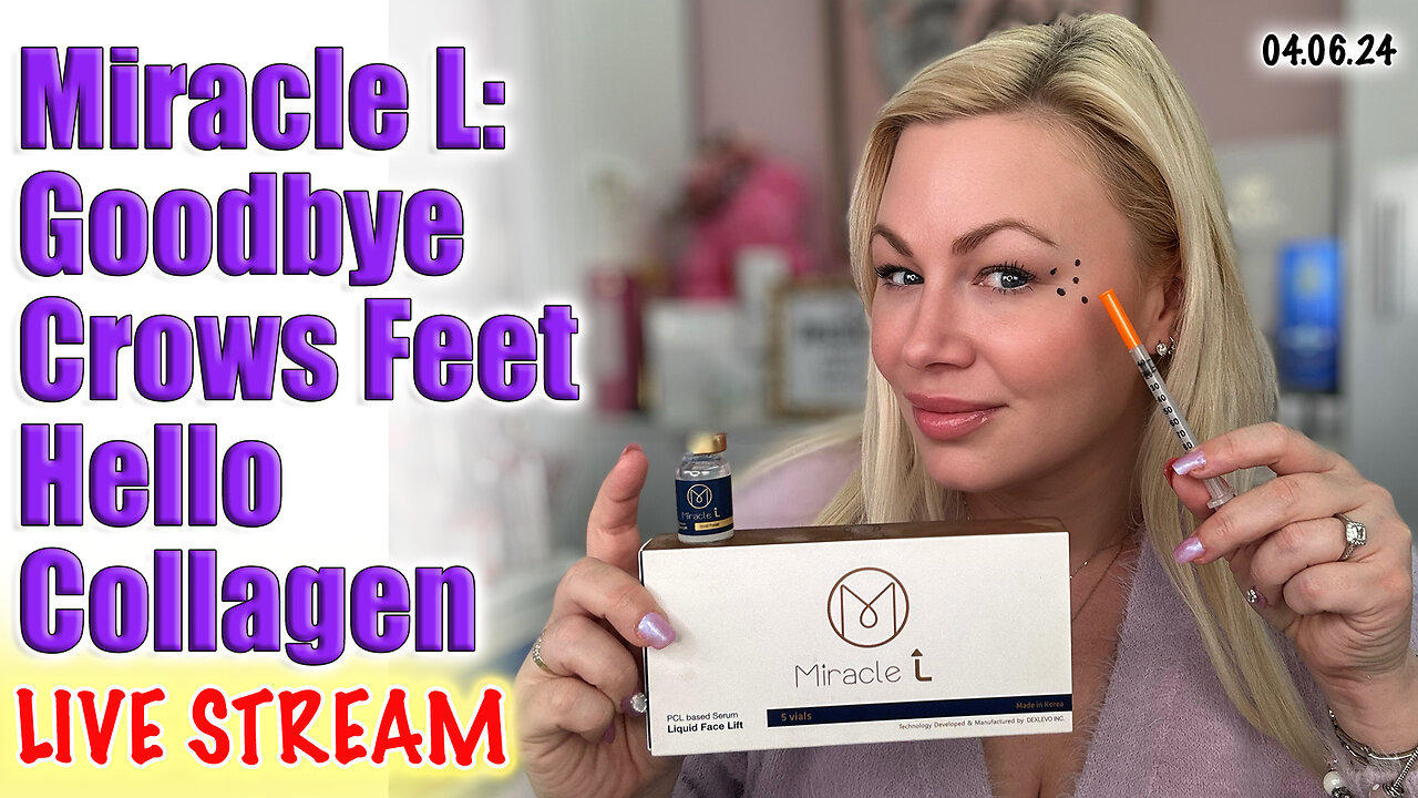 Live Miracle L: Good Bye Crows Feet, yellow Collagen! AceCosm: Code Jessica10 Saves you money
