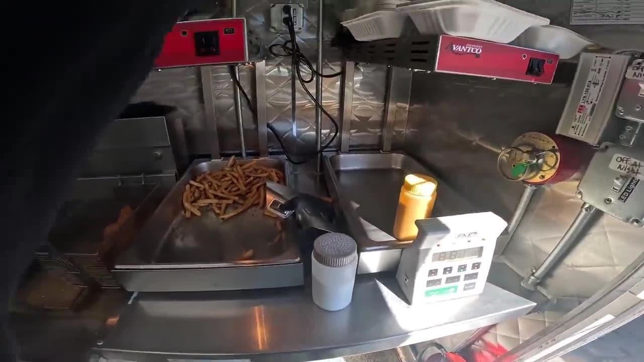 Hot Dogs No Bun_ No Problem!! Pretty Odd Wieners Food Trailer POV🌭