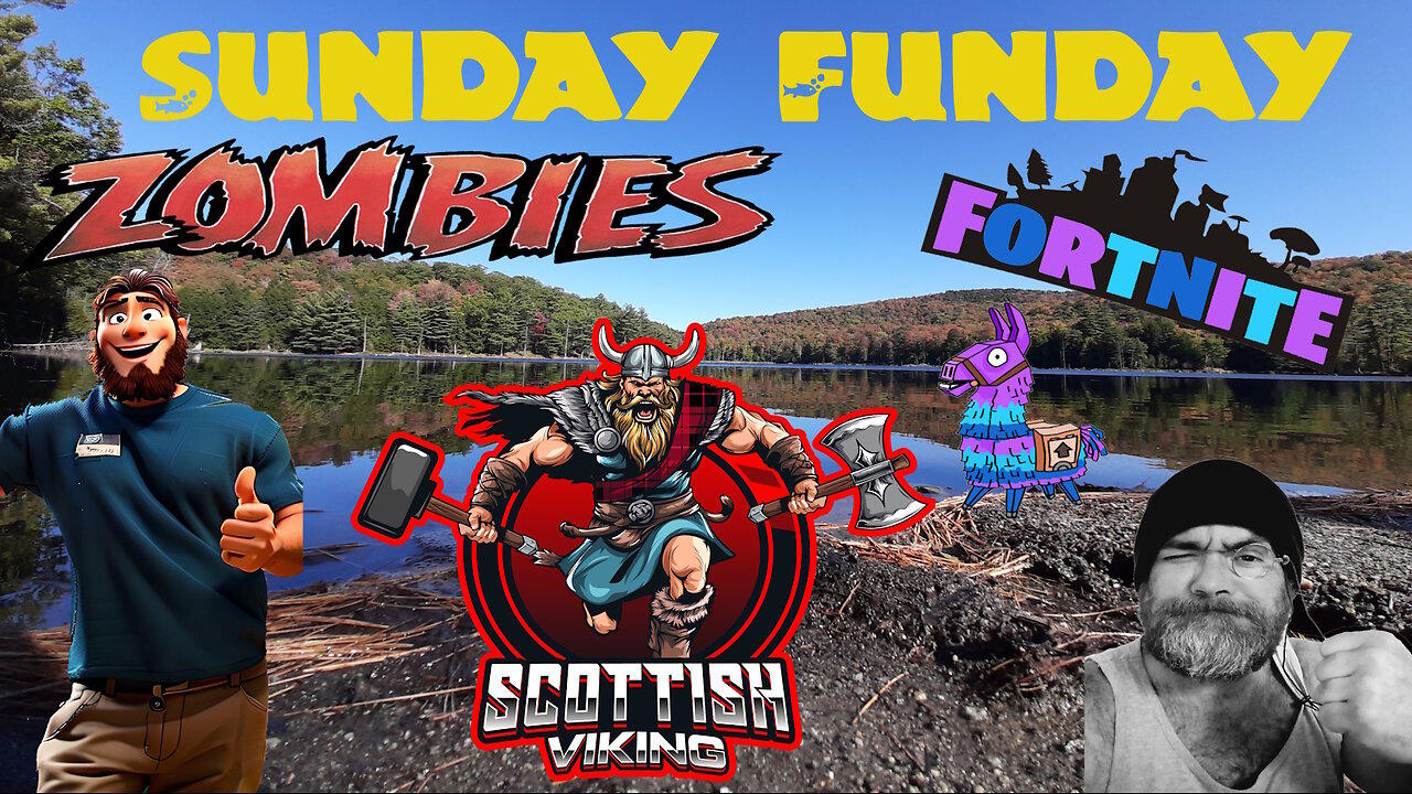 Sunday Funday Zombies, Fortnite, and Friends OH MY!!