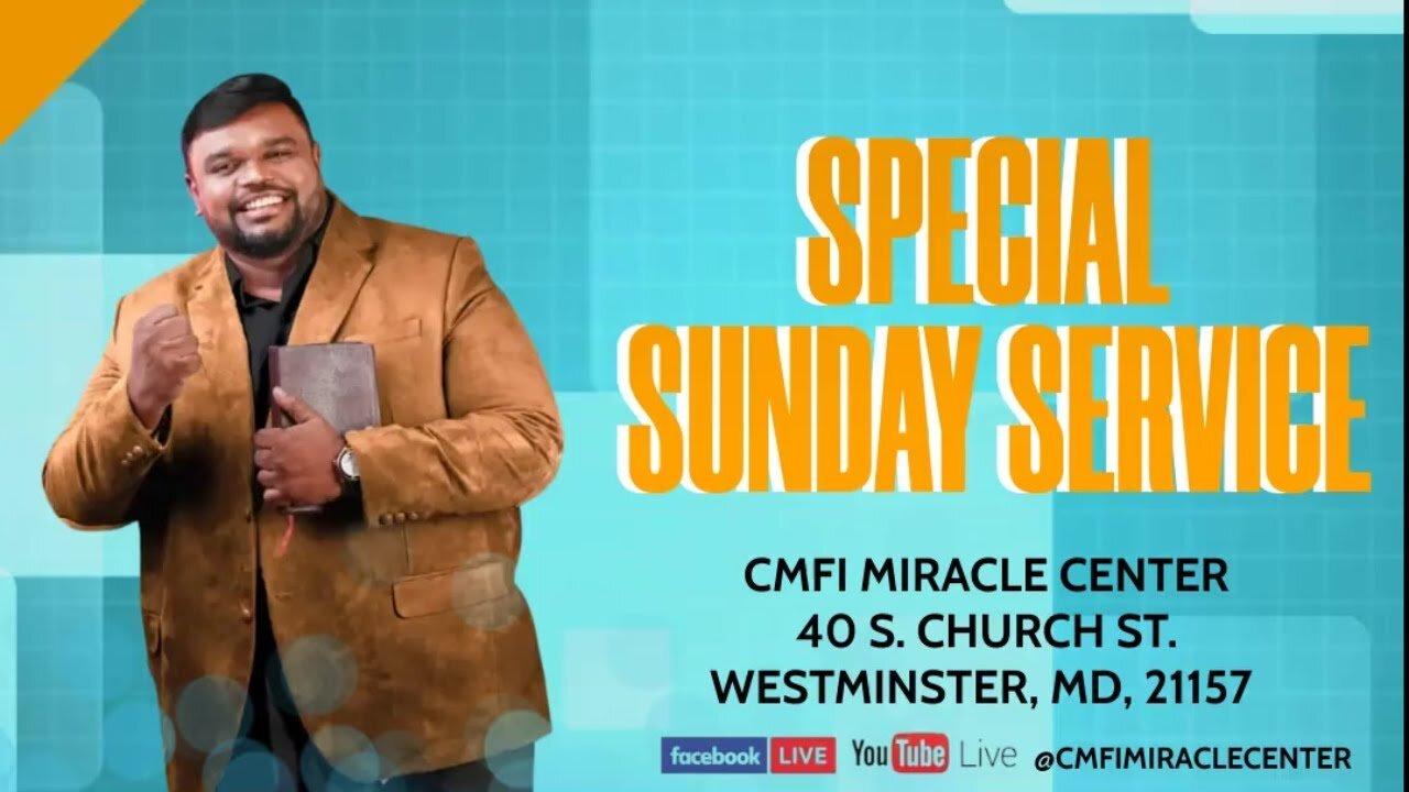 LIVE FROM THE MIRACLE CENTER - Special Sunday Service With Pastor Alwin Thomas!