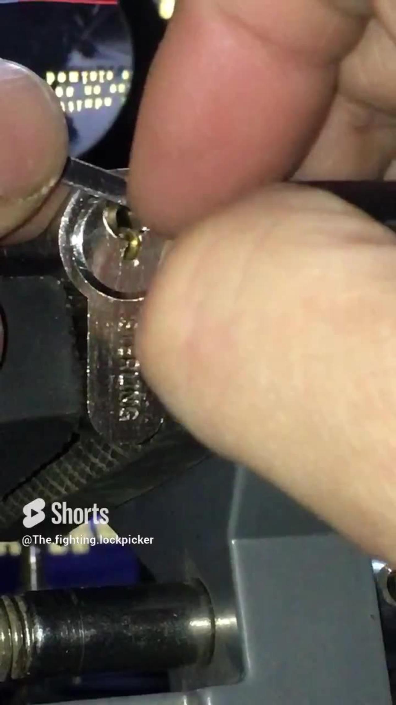 SSP Sterling 5 pin euro spec with 3 spool pins #lockpicking #locksport