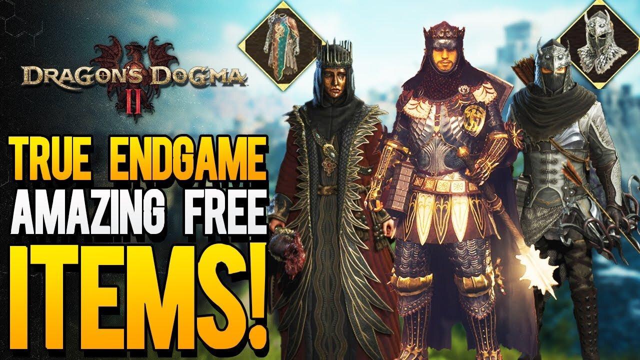 DRAGON'S DOGMA 2 - HOW TO GET THE BEST END GAME ARMORS FOR FREE! AMAZING ITEMS YOU SHOULDN'T MISS