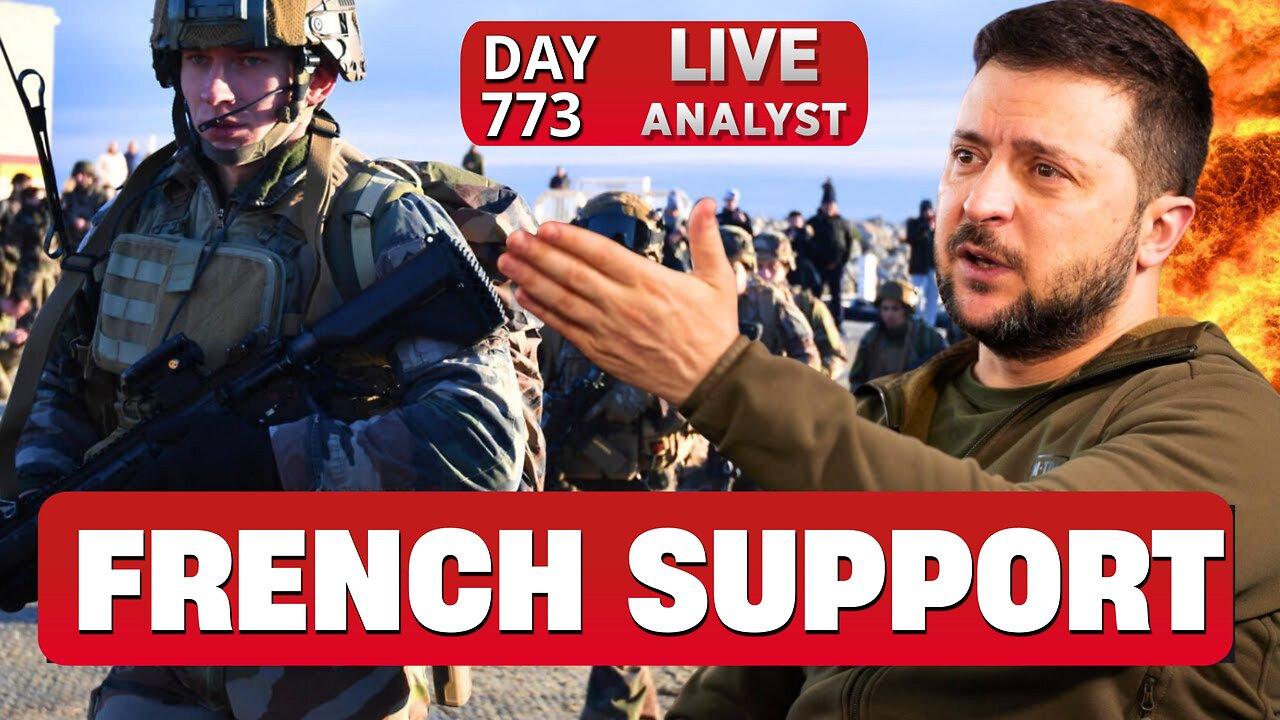 UKRAINE LATEST NEWS: Ukraine Asks for French Support, Pushes EU to BAN Russian Flights (DAY 773)