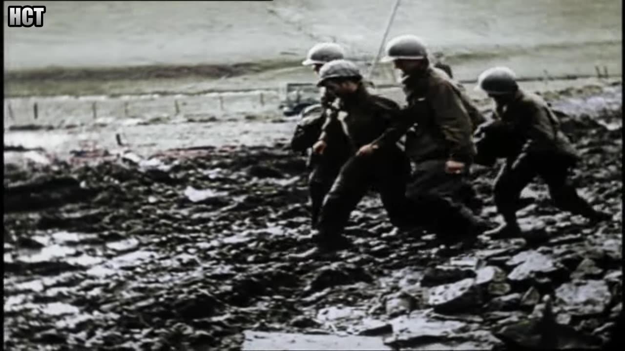 Battle of the Bulge 1944 1945 (Combat Footage)