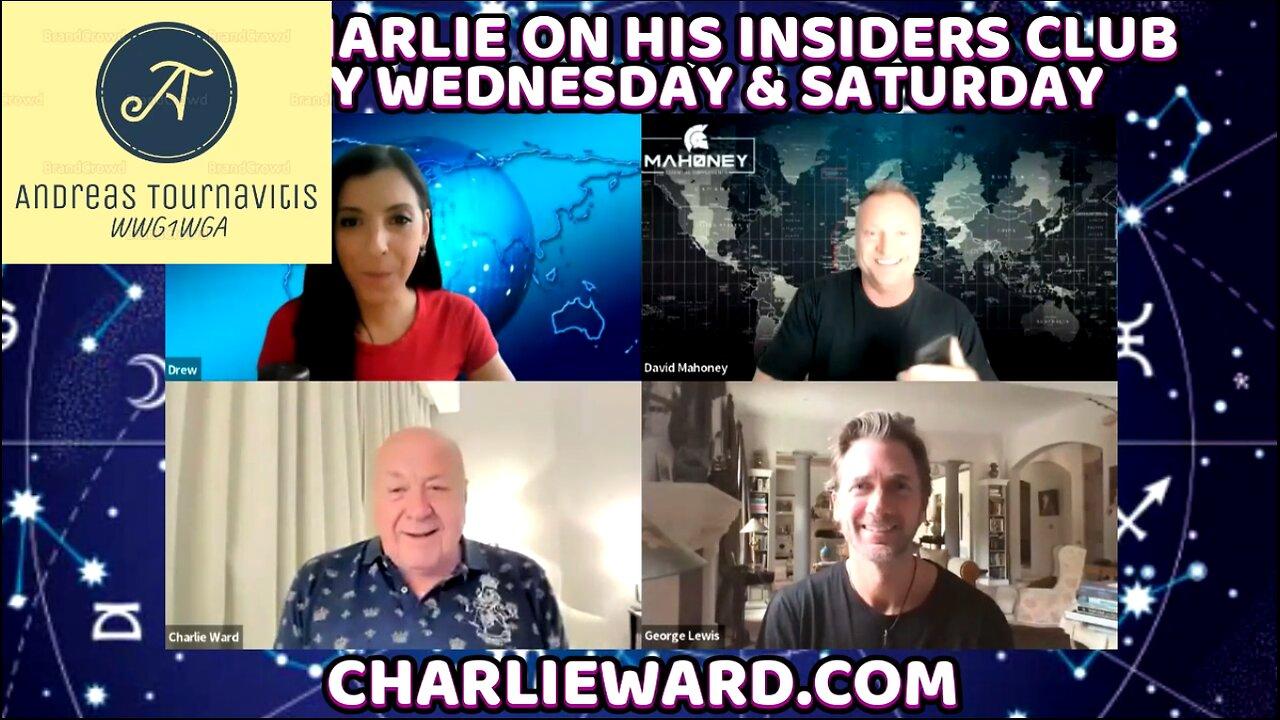 INSIDERS CLUB MAR27 WITH GEORGE LEWIS, CHARLIE, DAVE AND DREW.