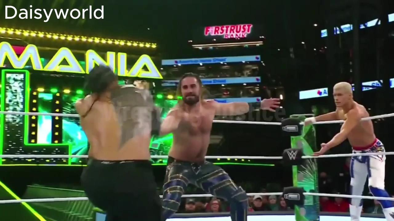WWE 7 April 2024 Cody Rhodes VS Roman Reigns.