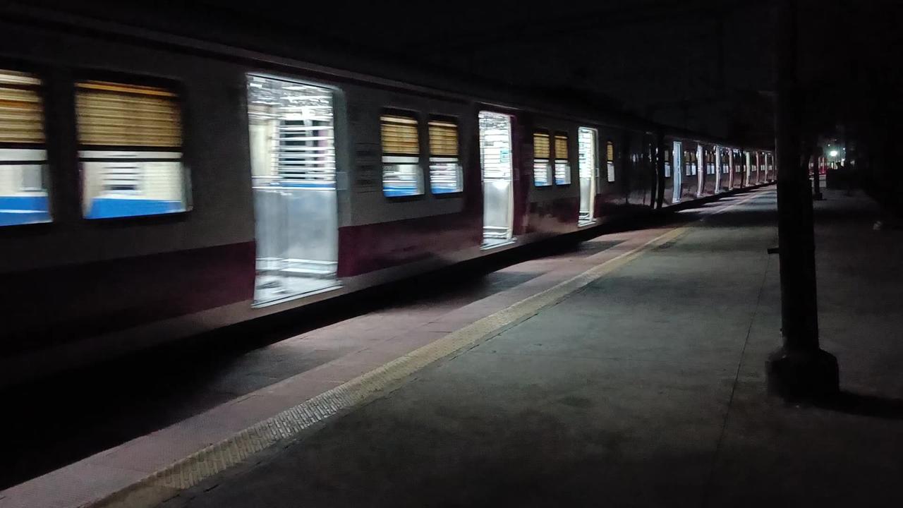 Indian train _ Platform
