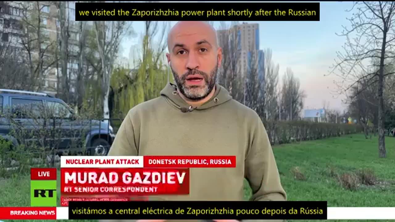 Usina Nuclear de Zaporozhye alvo de vários drones kamikaze — Rosatom