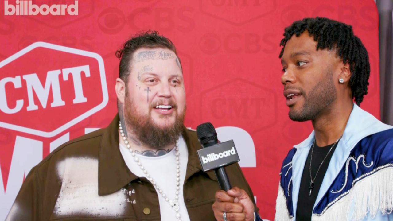 Jelly Roll On Winning Big, How He’s Celebrating & Wanting to Try Acting | CMT Awards 2024