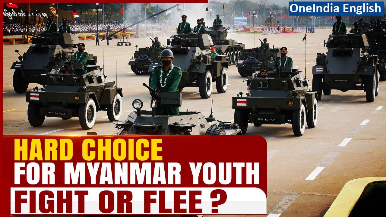 Myanmar's Youth Divergent Paths Amidst Military Draft Turmoil, Details Inside | Oneindia News