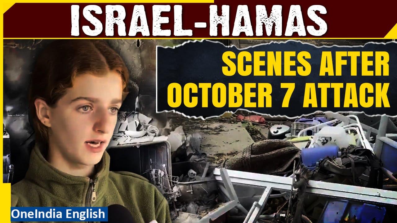 Hamas Attack on Israel: Footage from Kibbutz Be'eri, Southern Israel | Oneindia News