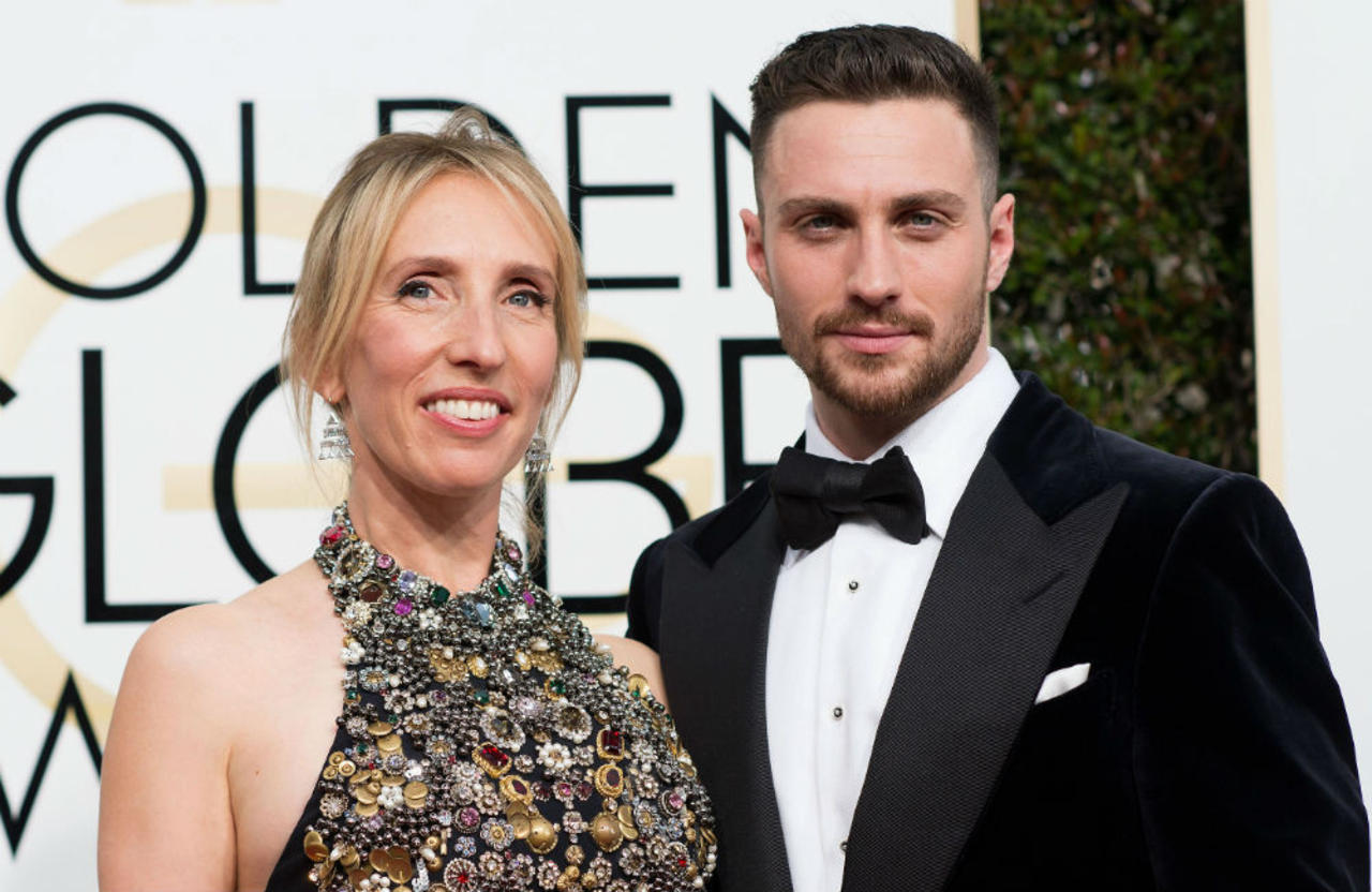 Sam Taylor-Johnson insists the age difference is 'never' noticeable in her relationship