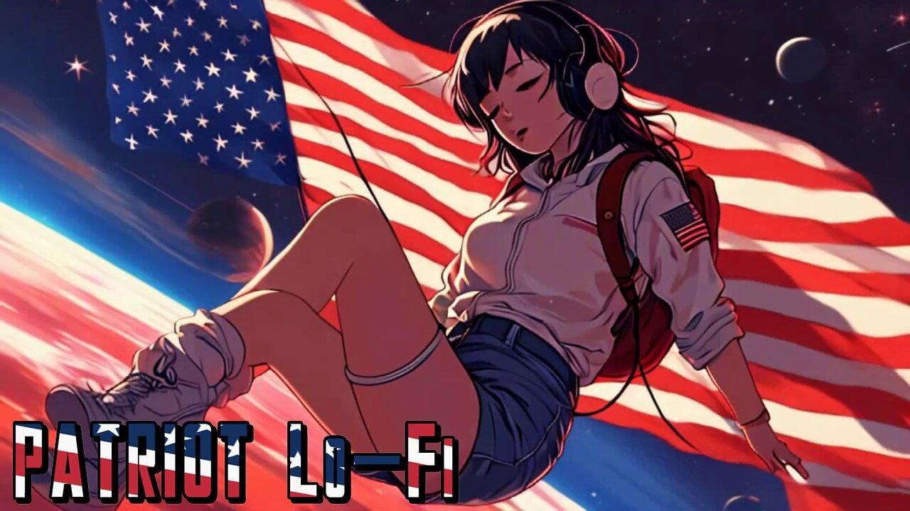 🎶 Stars, Stripes, and LoFi Sounds 🇺🇸 - Beats for Study and Relaxation