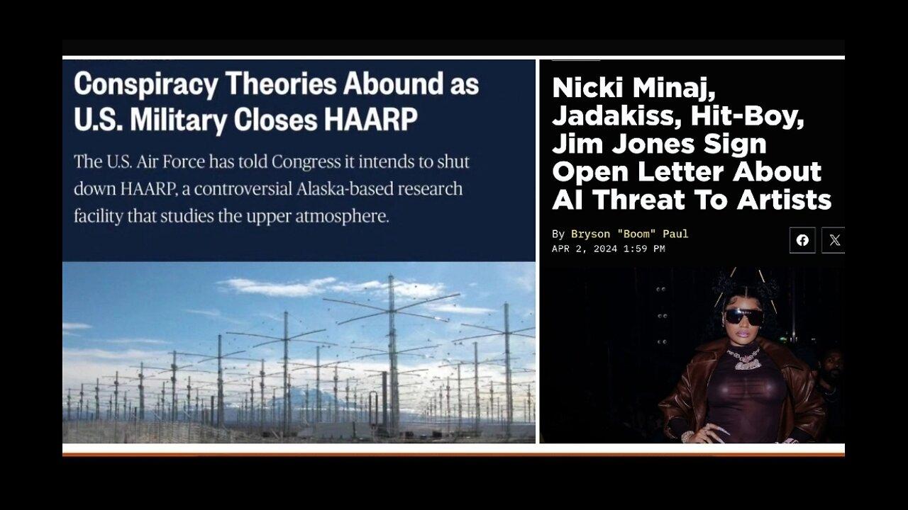 #PDiddy is just the tip of the iceberg, #Military shuts down #HAARP, AI invades music industry