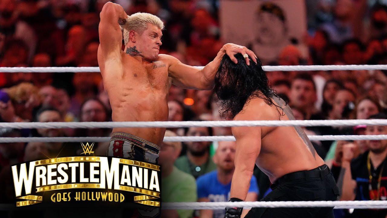 Roman Reigns vs. Cody Rhodes Full Fight WWE WrestleMania 40 | WrestleMania XL 2024 Night 2
