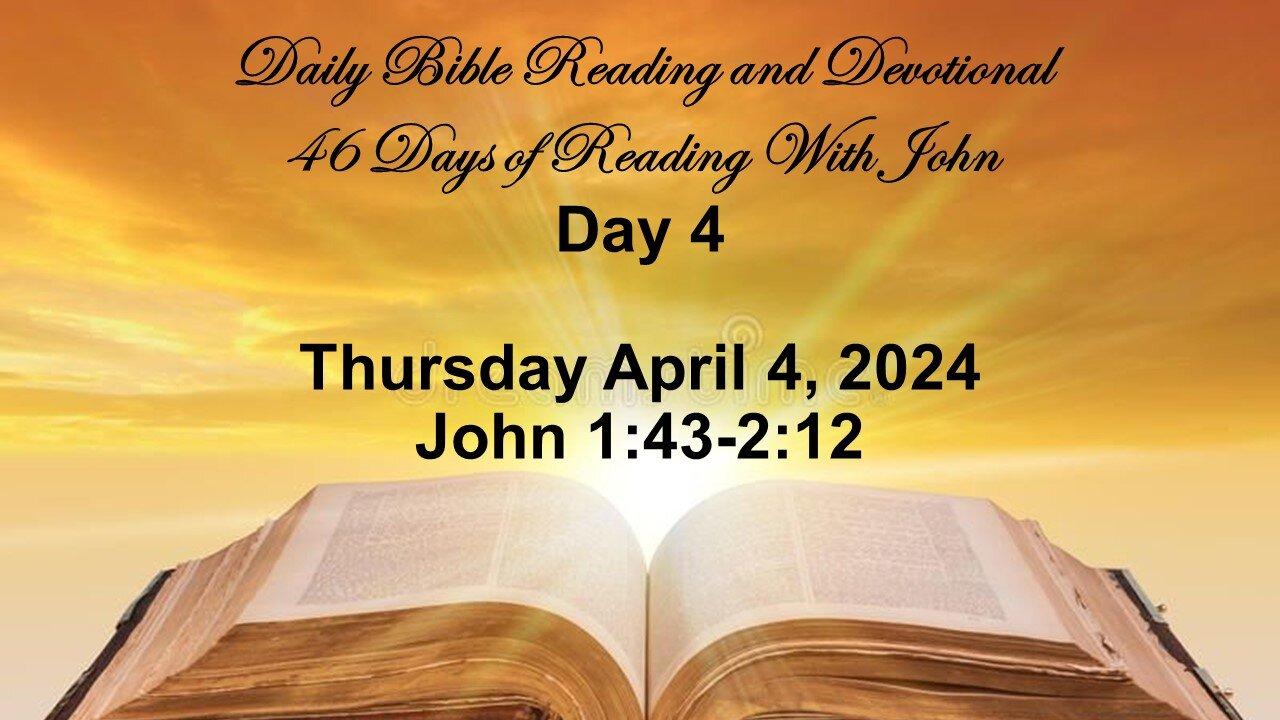 Daily Bible Reading and Devotional: 46 days of Reading with John