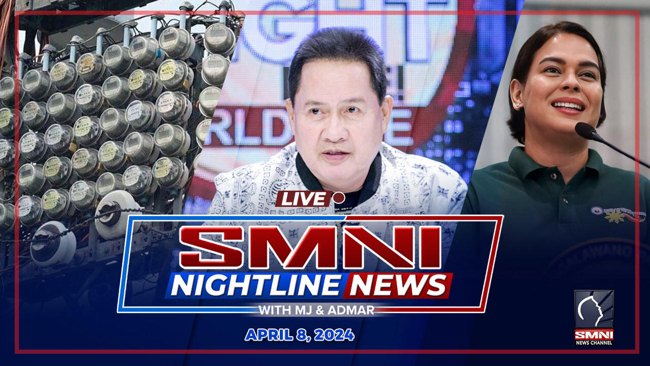 SMNI Nightline News with MJ Mondejar & Admar Vilando | April 8, 2024