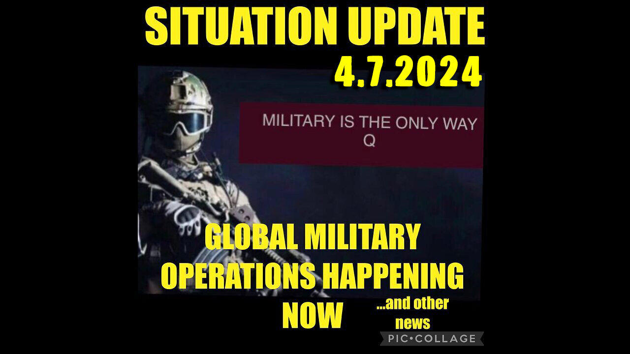 Situation Update 4.7.2024 ~ Trump Return - White Hat Intel ~ Juan O Savin. SGAnon Intel