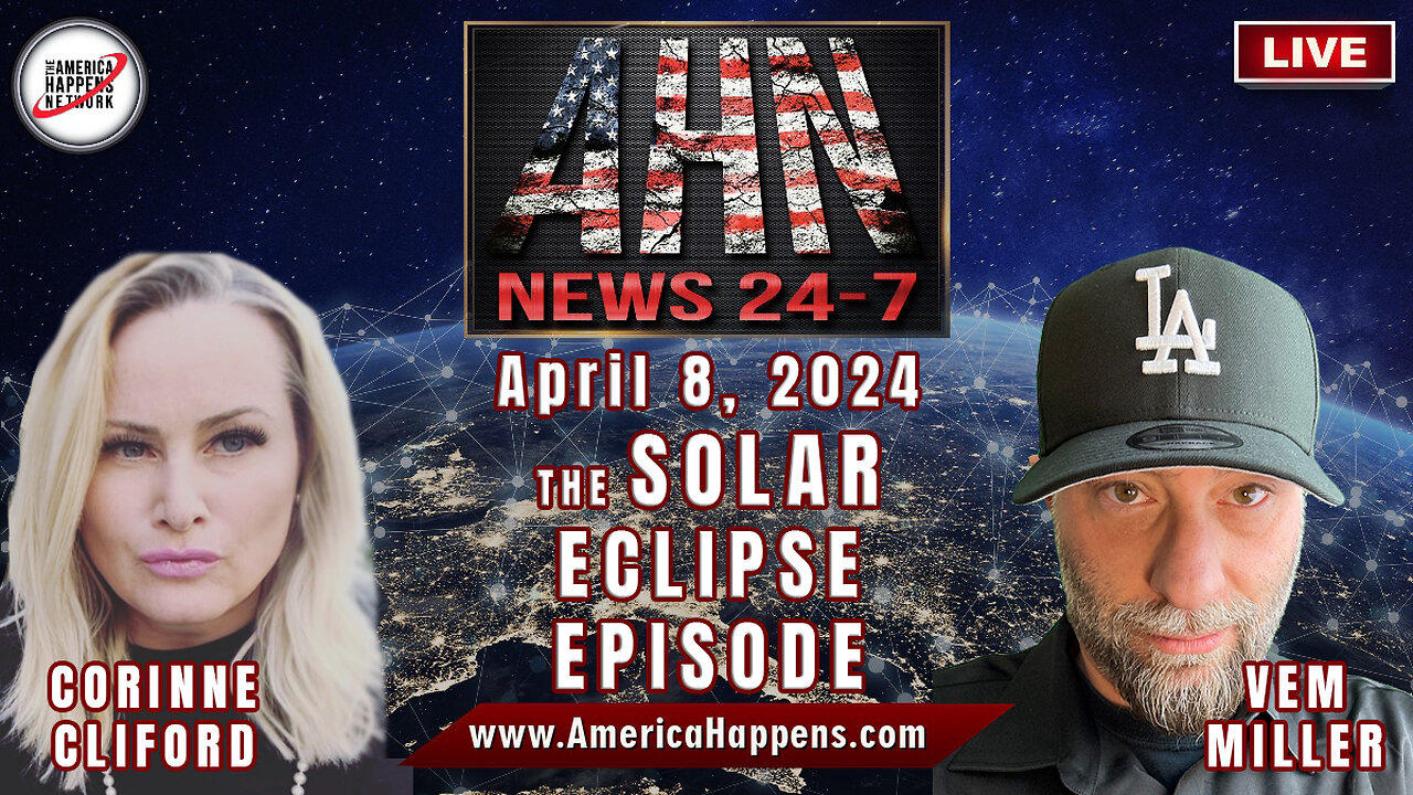 The Solar Eclipse Episode - AHN News Live with Corinne Cliford