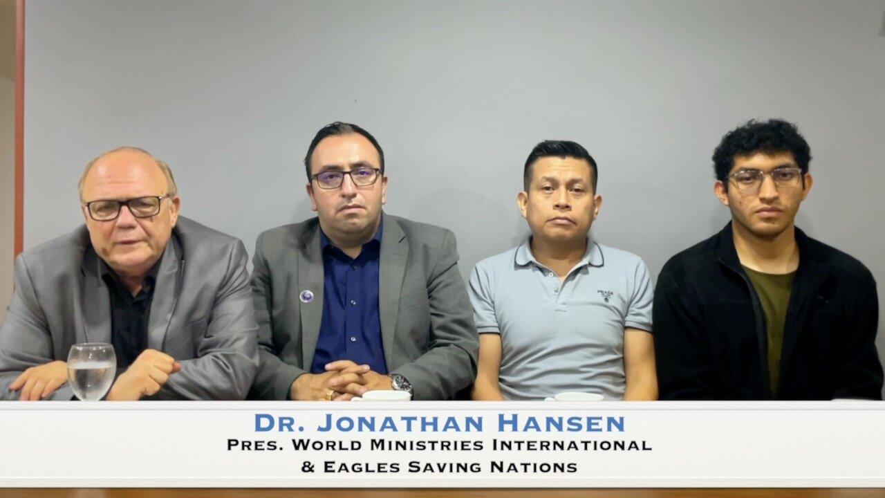 Apostle David Bohorquez & Evangelist Alvaro Luna, Interpreter Angel Diaz, Bogota, Colombia