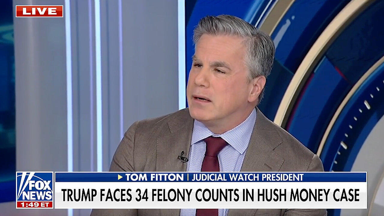 FITTON on Fox: This is What I Think Will Happen to Trump in NY Trial...