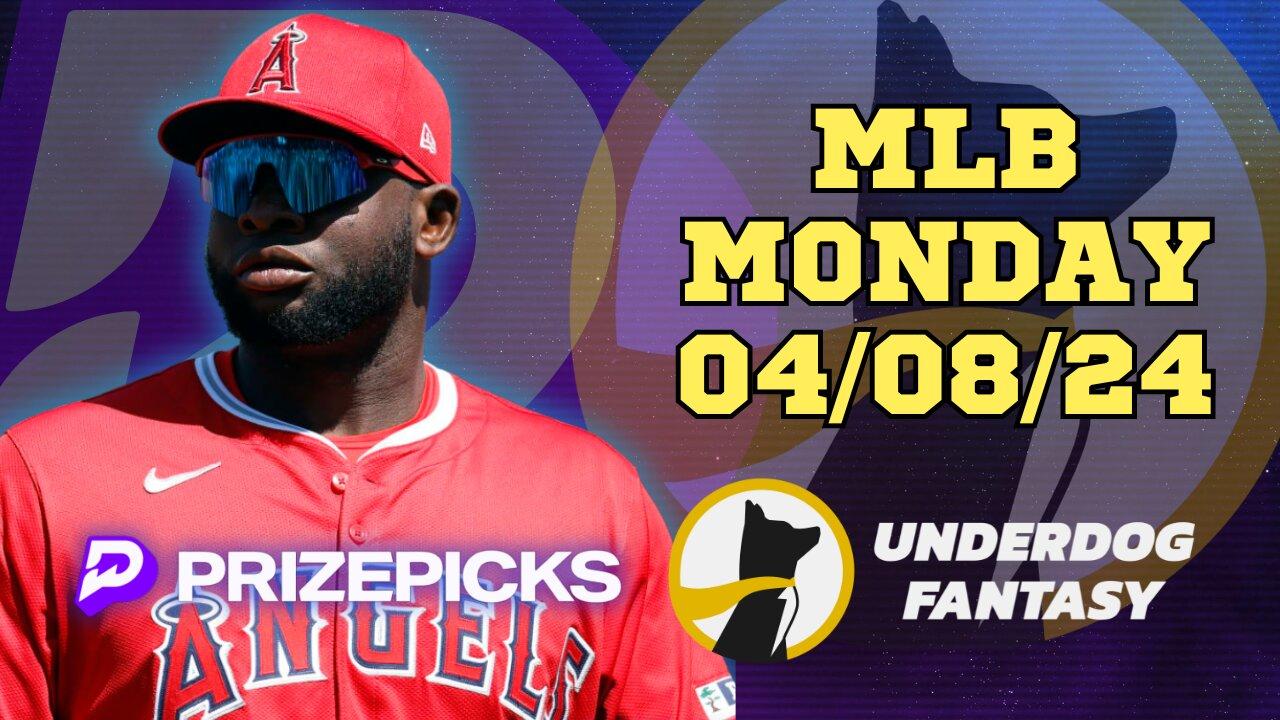 #PRIZEPICKS | BEST PICKS FOR #MLB MONDAY | 04/08/24 | BEST BETS | #BASEBALL| TODAY | PROP BETS